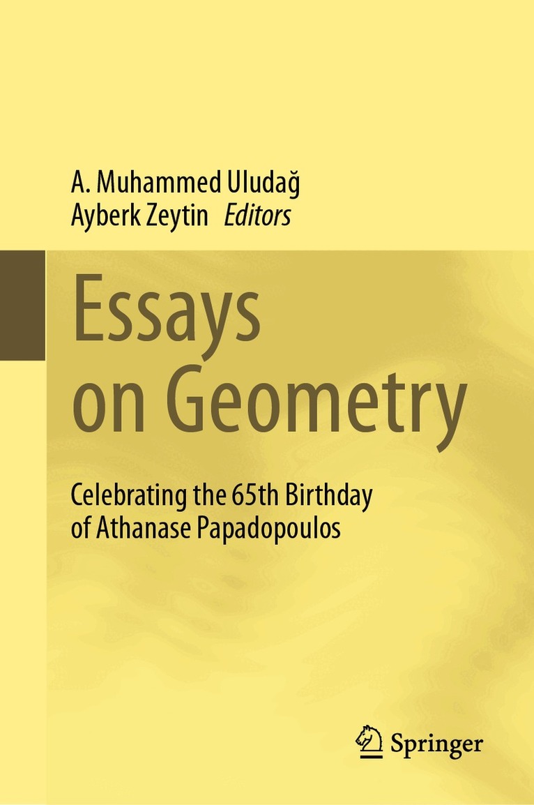 A. Muhammed Uludağ, Ayberk Zeytin - Essays on Geometry, Inbunden