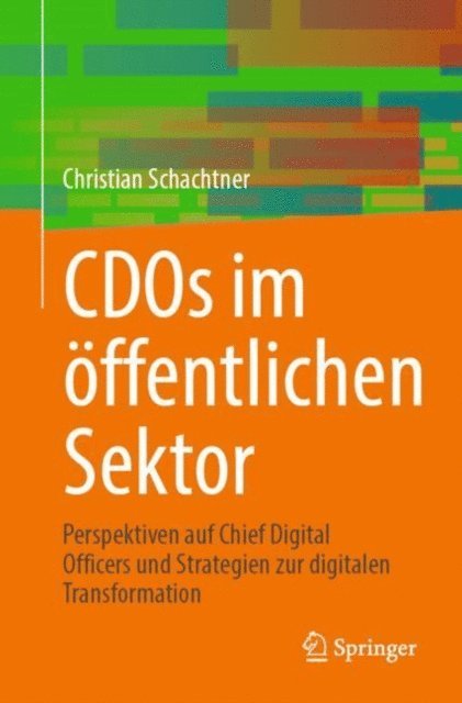 Christian Schachtner - CDOs im öffentlichen Sektor, E-bok
