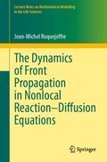 Dynamics of Front Propagation in Nonlocal Reaction-Diffusion Equations