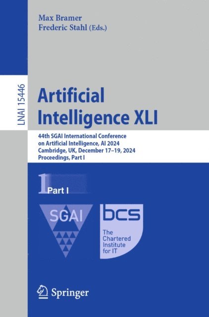 Frederic Stahl, Max Bramer - Artificial Intelligence XLI, E-bok