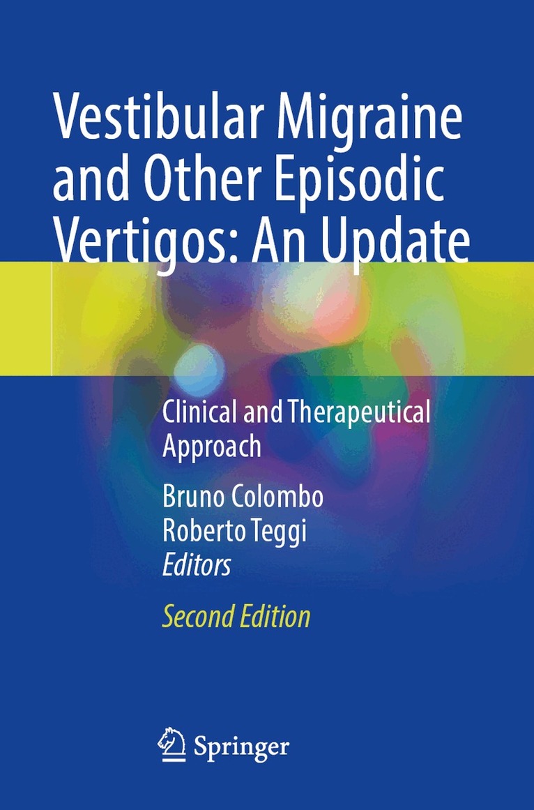 Bruno Colombo, Roberto Teggi - Vestibular Migraine and Other Episodic Vertigos: An Update, Häftad