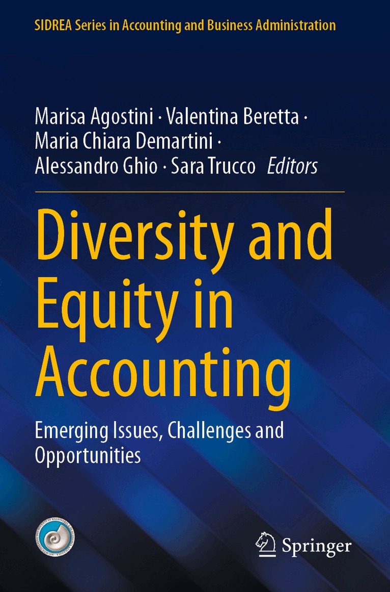 Marisa Agostini, Valentina Beretta, Maria Chiara Demartini, Alessandro Ghio, Sara Trucco - Diversity and Equity in Accounting, Häftad