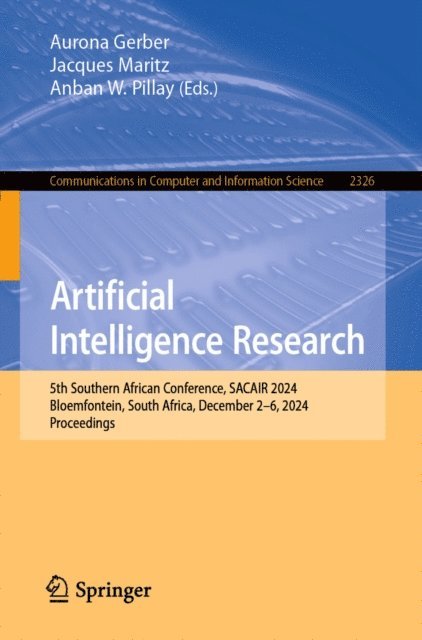 Anban W. Pillay, Jacques Maritz, Aurona Gerber - Artificial Intelligence Research, E-bok