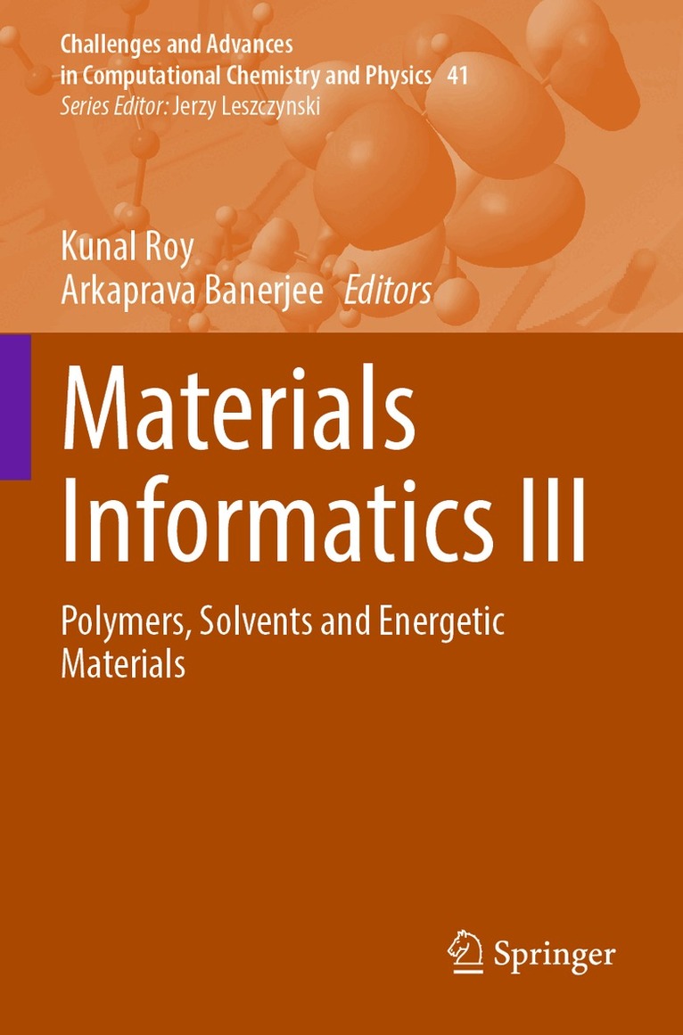 Kunal Roy, Arkaprava Banerjee - Materials Informatics III, Häftad