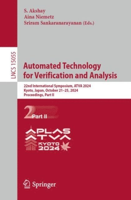 Sriram Sankaranarayanan, Aina Niemetz, S. Akshay - Automated Technology for Verification and Analysis, E-bok