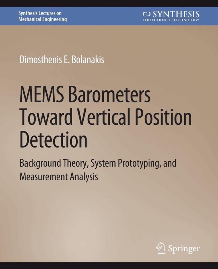 MEMS Barometers Toward Vertical Position Detection