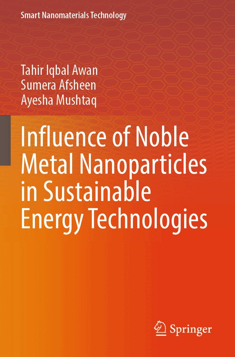 Tahir Iqbal Awan, Sumera Afsheen, Ayesha Mushtaq - Influence of Noble Metal Nanoparticles in Sustainable Energy Technologies, Häftad