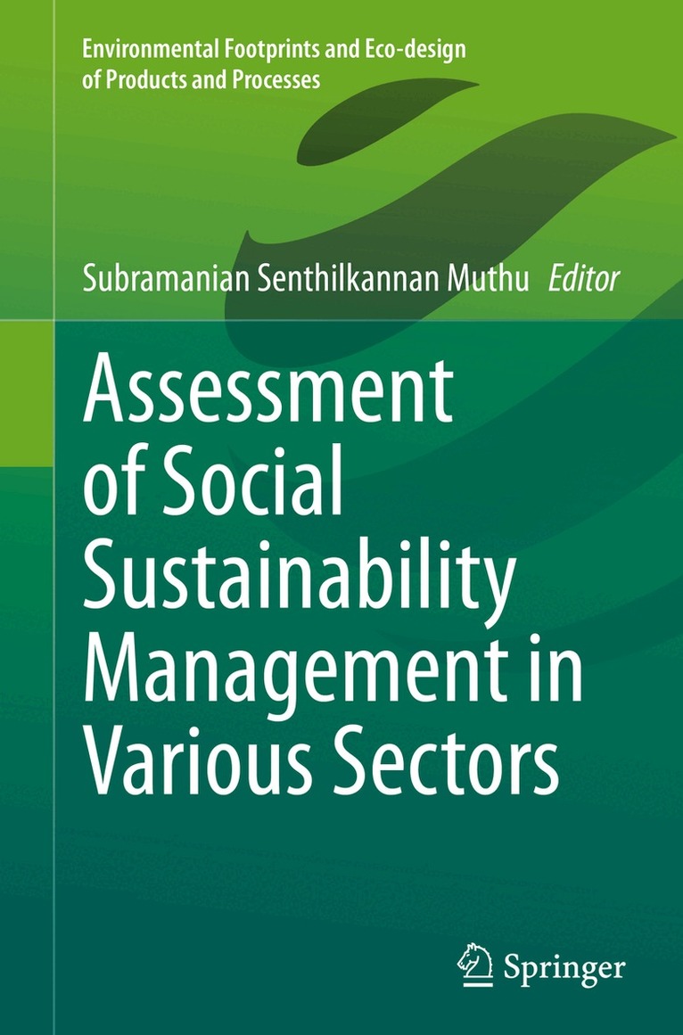 Subramanian Senthilkannan Muthu - Assessment of Social Sustainability Management in Various Sectors, Häftad