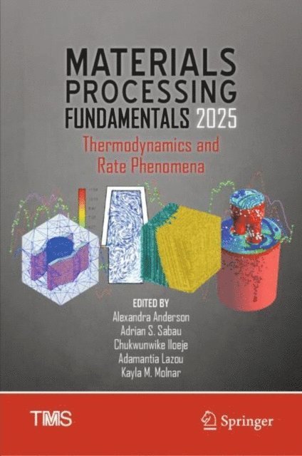 Kayla M. Molnar, Adamantia Lazou, Chukwunwike Iloeje, Adrian S. Sabau, Alexandra Anderson - Materials Processing Fundamentals 2025, E-bok