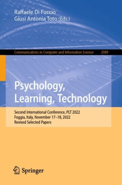 Giusi Antonia Toto, Raffaele Di Fuccio - Psychology, Learning, Technology, E-bok