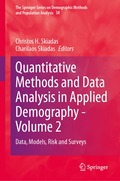 Quantitative Methods and Data Analysis in Applied Demography - Volume 2