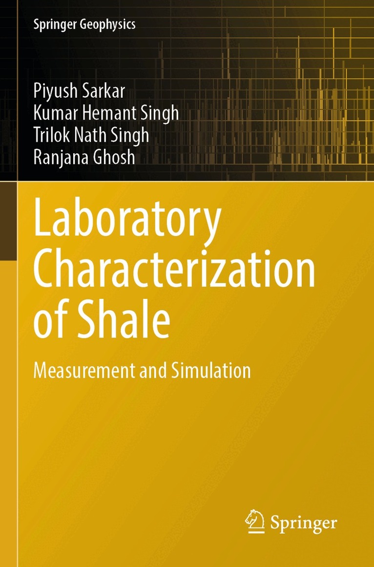 Piyush Sarkar, Kumar Hemant Singh, Trilok Nath Singh, Ranjana Ghosh - Laboratory Characterization of Shale, Häftad