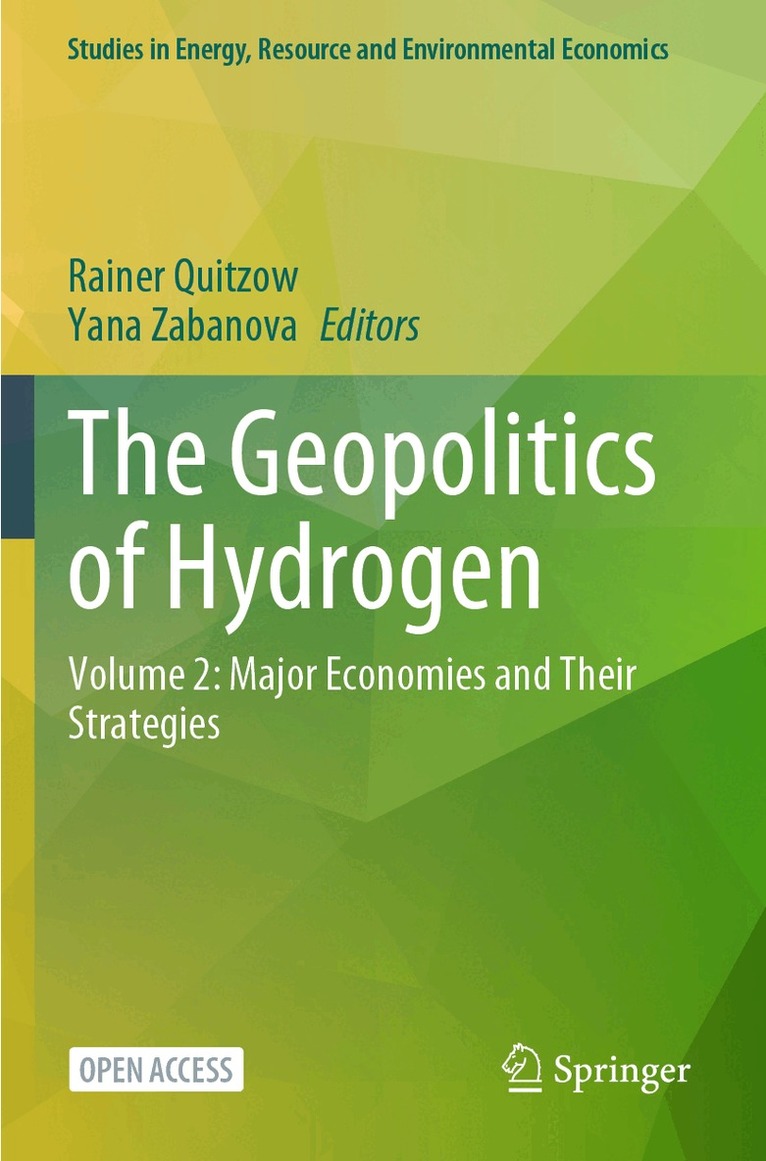 Rainer Quitzow, Yana Zabanova - Geopolitics of Hydrogen, Häftad. Tillgänglighet: Lägg i varukorg