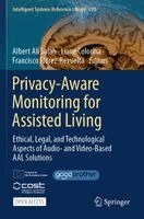 Albert Ali Salah, Liane Colonna, Francisco Florez-Revuelta - Privacy-Aware Monitoring for Assisted Living, Häftad