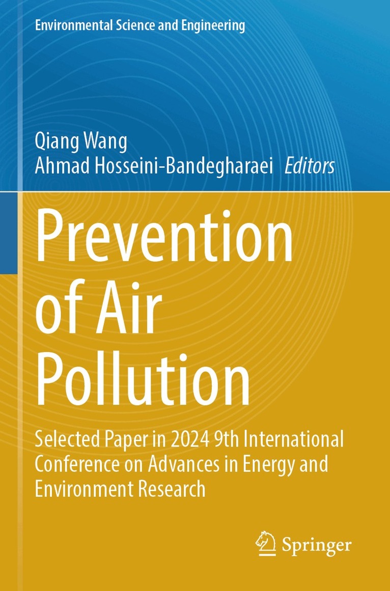 Qiang Wang, Ahmad Hosseini-Bandegharaei - Prevention of Air Pollution, Häftad
