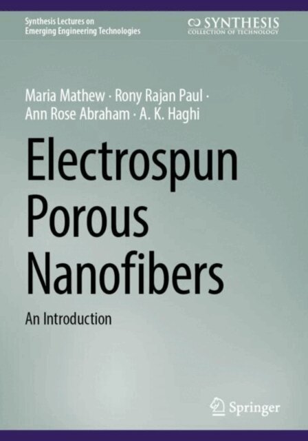 A. K. Haghi, Ann Rose Abraham, Rony Rajan Paul, Maria Mathew - Electrospun Porous Nanofibers, E-bok