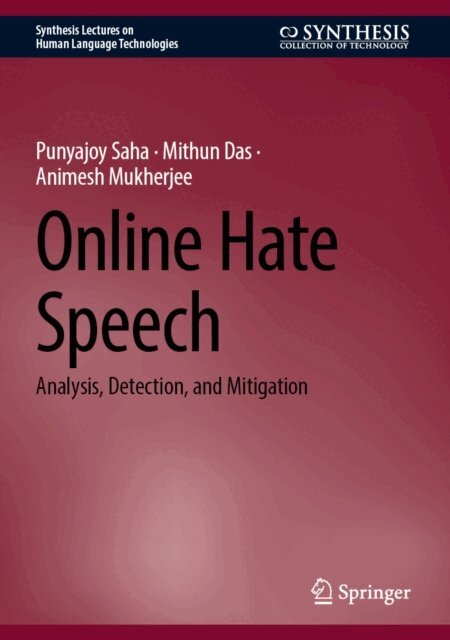 Animesh Mukherjee, Mithun Das, Punyajoy Saha - Online Hate Speech, E-bok