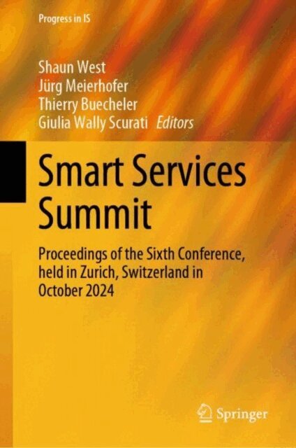 Giulia Wally Scurati, Thierry Buecheler, Jurg Meierhofer, Shaun West - Smart Services Summit, E-bok