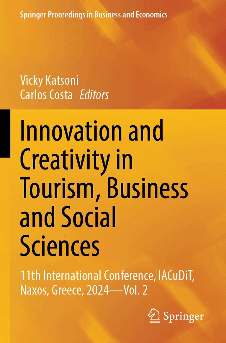 Vicky Katsoni, Carlos Costa - Innovation and Creativity in Tourism, Business and Social Sciences, Häftad
