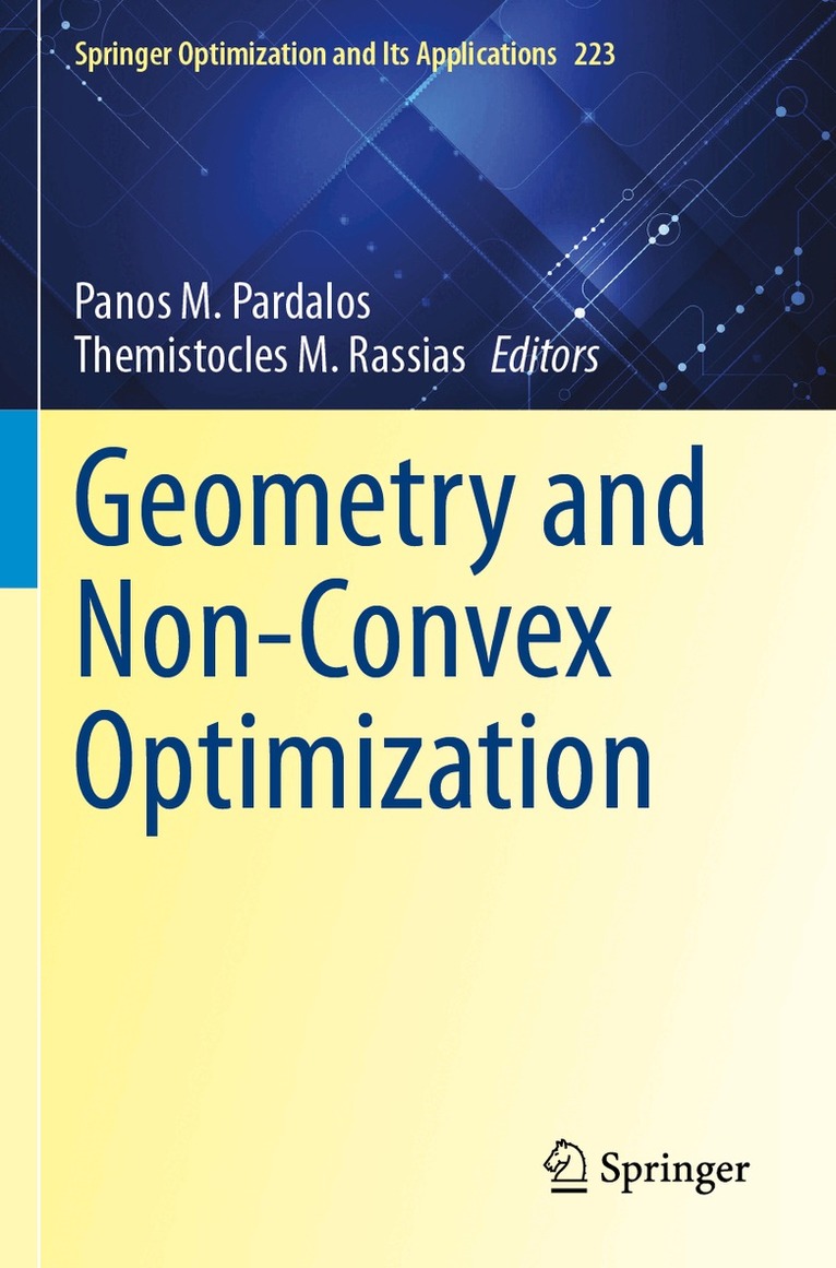 Panos M. Pardalos, Themistocles M. Rassias - Geometry and Non-Convex Optimization, Häftad