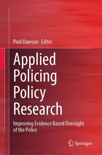 Paul Dawson - Applied Policing Policy Research, E-bok