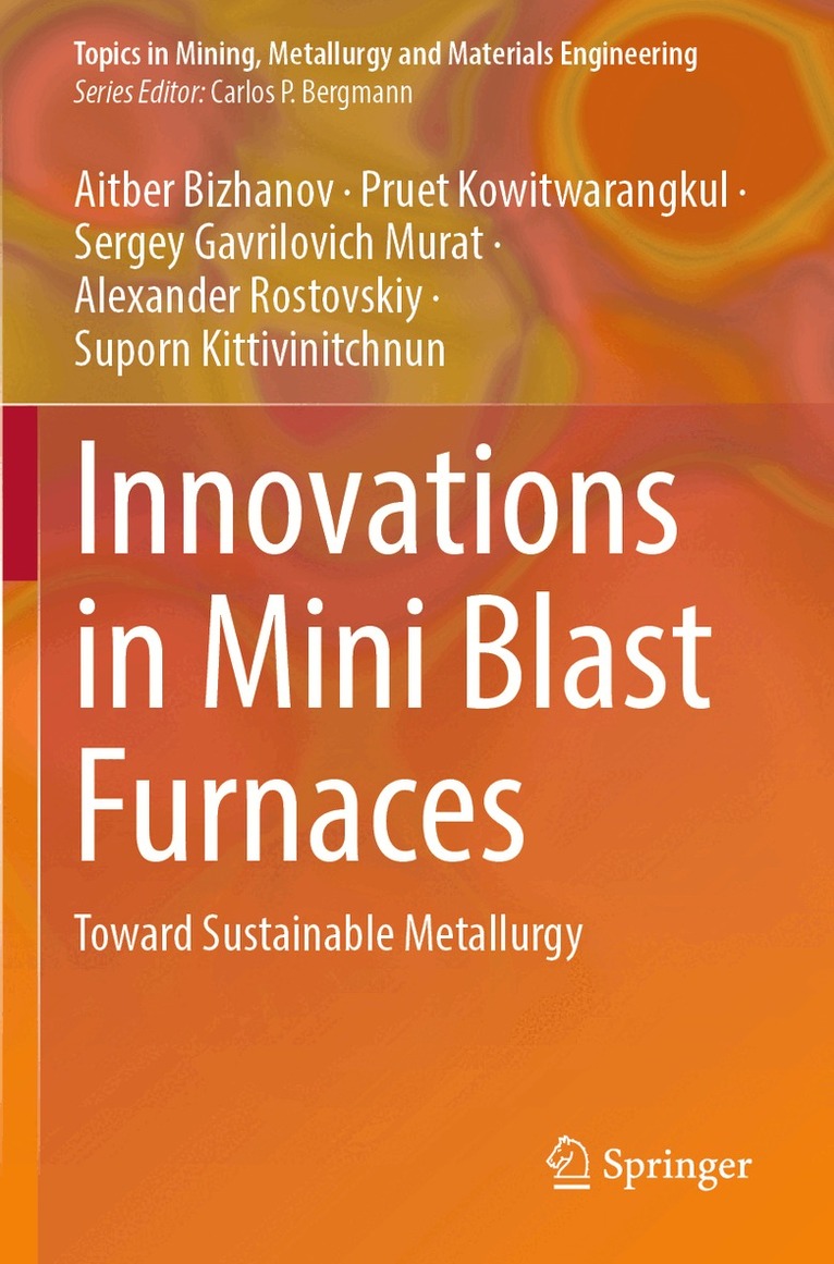 Aitber Bizhanov, Pruet Kowitwarangkul, Sergey Gavrilovich Murat, Alexander Rostovskiy, Suporn Kittivinitchnun - Innovations in Mini Blast Furnaces, Häftad
