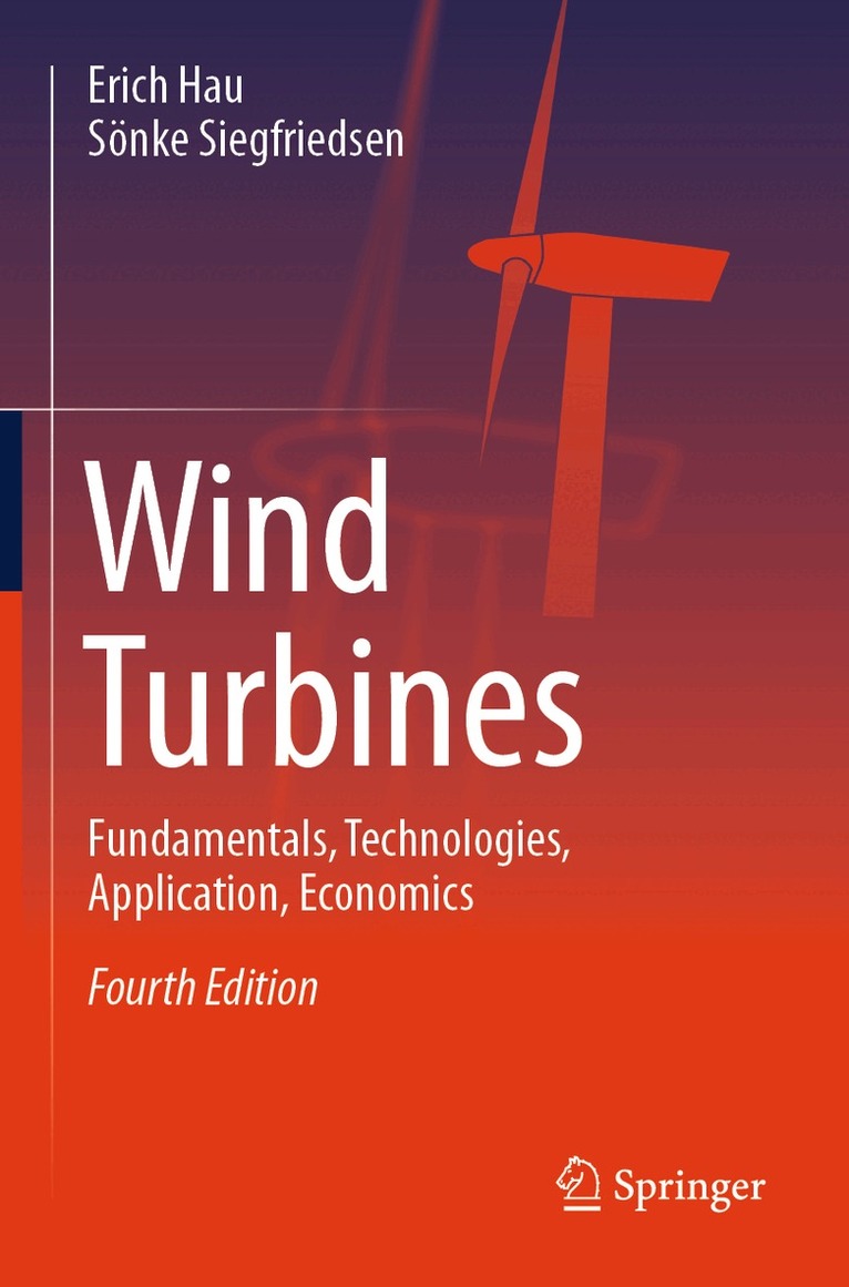 Erich Hau, Sönke Siegfriedsen - Wind Turbines, Häftad