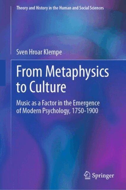 Sven Hroar Klempe - From Metaphysics to Culture, E-bok