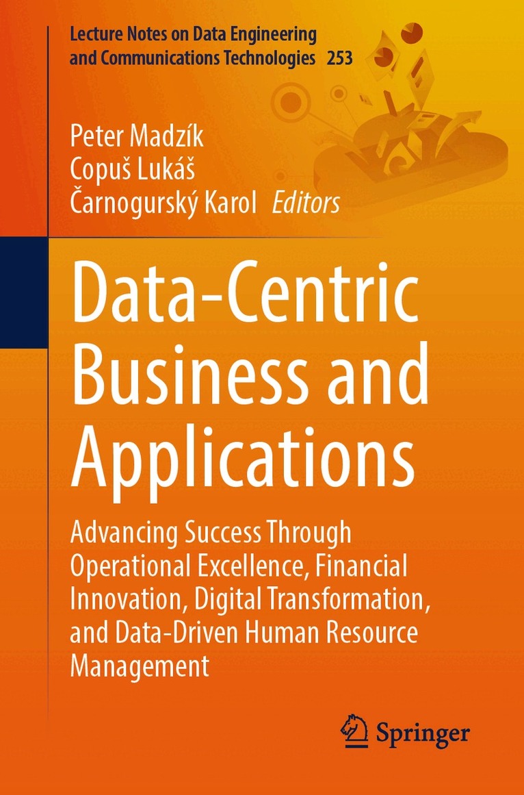 Peter Madzík, Copuš Lukáš, Čarnogurský Karol - Data-Centric Business and Applications, Häftad
