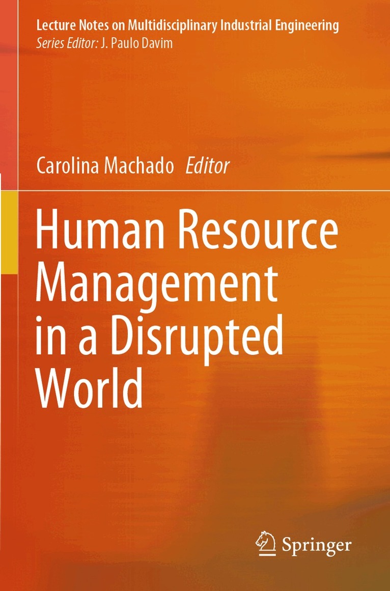 Carolina Machado - Human Resource Management in a Disrupted World, Häftad