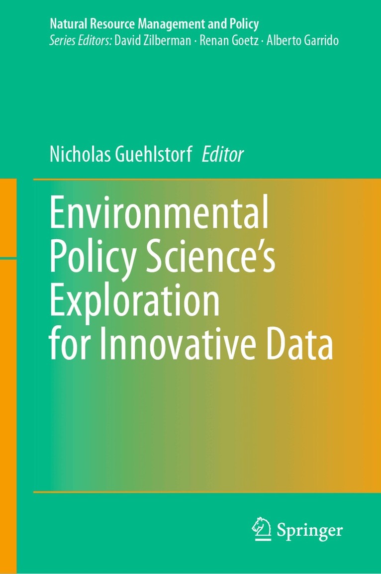 Environmental Policy Science’s Exploration for Innovative Data