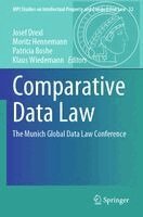 Josef Drexl, Moritz Hennemann, Patricia Boshe, Klaus Wiedemann - Comparative Data Law, Häftad