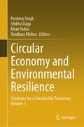 Circular Economy and Environmental Resilience