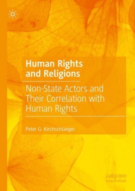 Peter G. Kirchschlaeger - Human Rights and Religions, E-bok