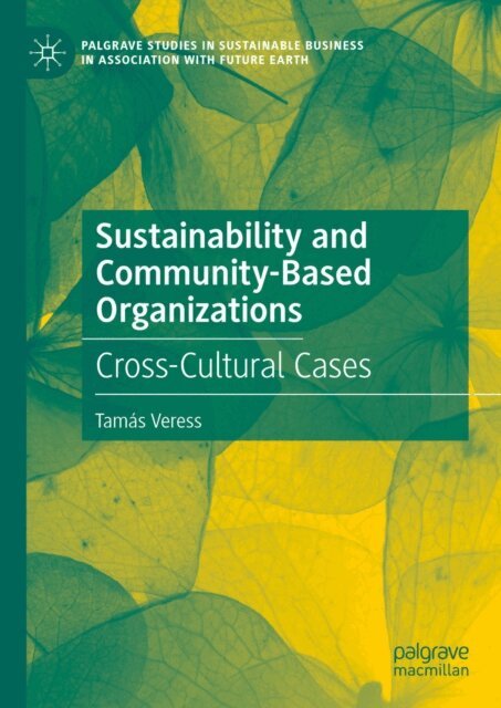 Tamas Veress - Sustainability and Community-Based Organizations, E-bok