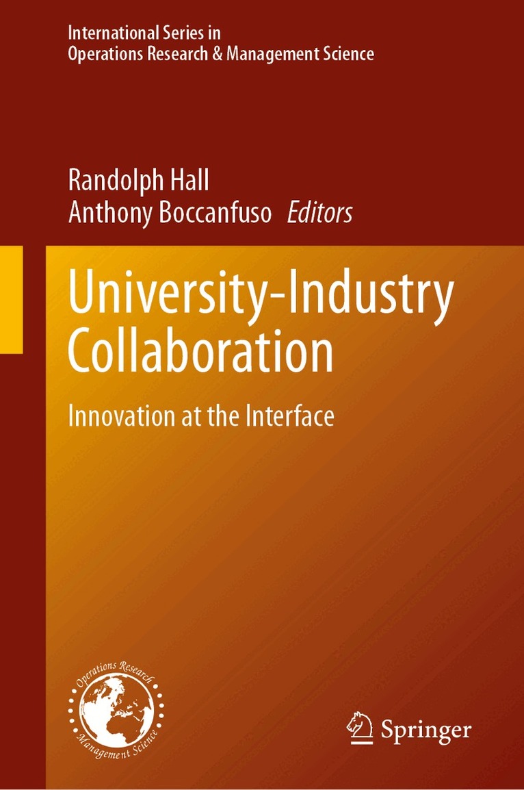 Randolph Hall, Anthony Boccanfuso - University-Industry Collaboration, Inbunden. Tillgänglighet: Lägg i varukorg