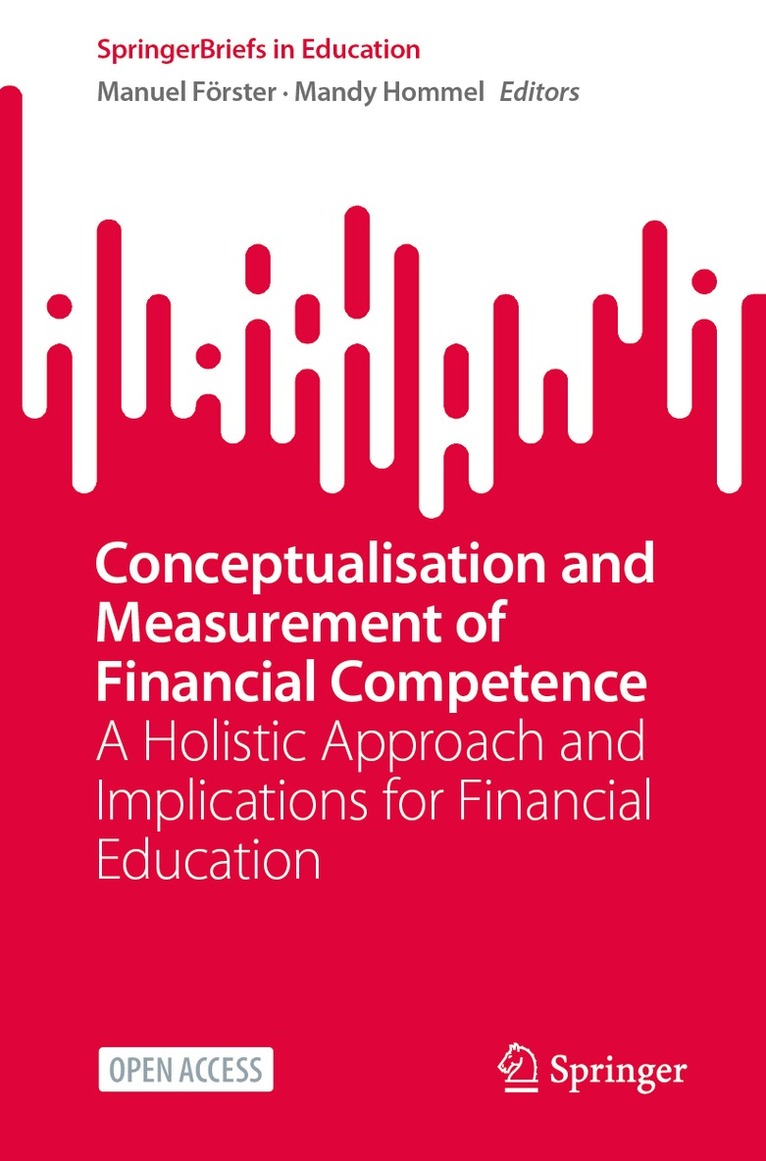 Manuel Förster, Mandy Hommel - Conceptualisation and Measurement of Financial Competence, Häftad