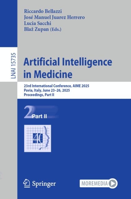Blaz Zupan, Lucia Sacchi, Jose Manuel Juarez Herrero, Riccardo Bellazzi - Artificial Intelligence in Medicine, E-bok