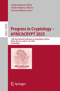 Progress in Cryptology - AFRICACRYPT 2025