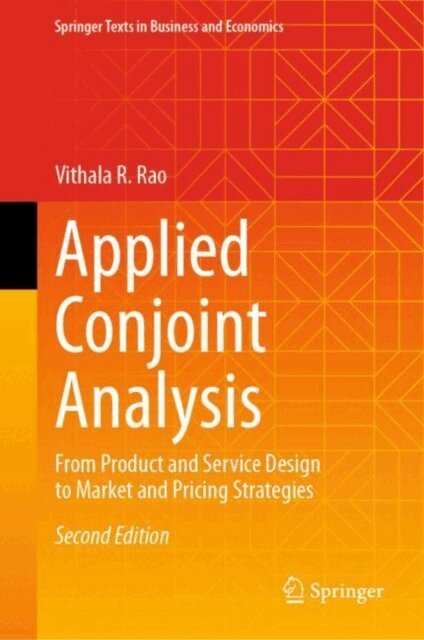 Vithala R. Rao - Applied Conjoint Analysis, E-bok