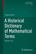 Historical Dictionary of Mathematical Terms