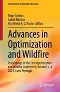Advances in Optimization and Wildfire