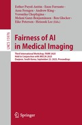 Fairness of AI in Medical Imaging