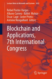 Blockchain and Applications, 7th International Congress