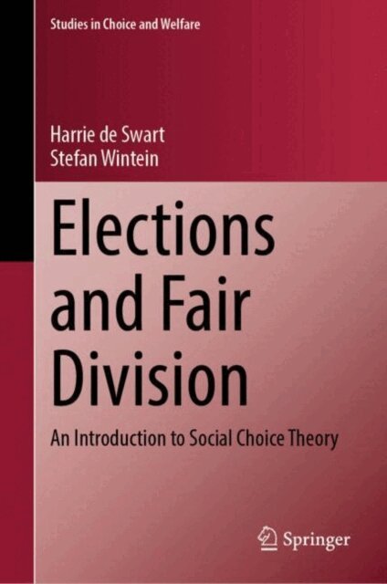 Stefan Wintein, Harrie de Swart - Elections and Fair Division, E-bok