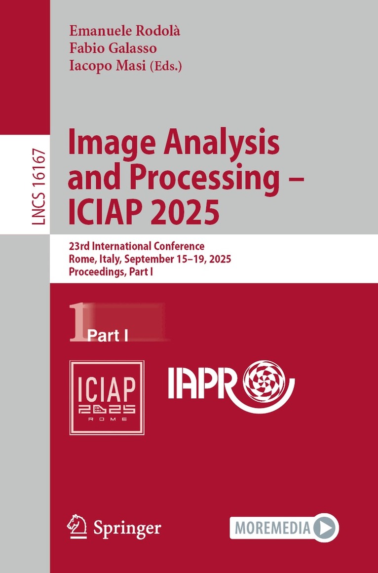 Emanuele Rodolà, Fabio Galasso, Iacopo Masi - Image Analysis and Processing – ICIAP 2025, Häftad