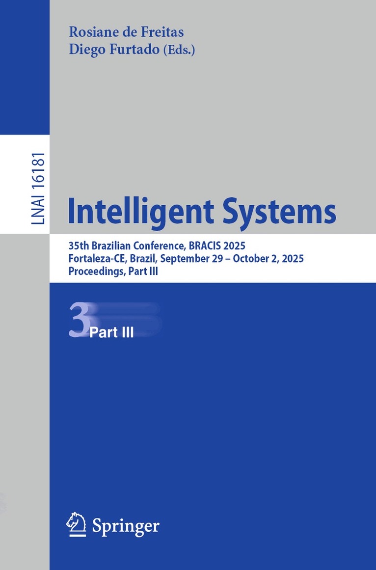Rosiane de Freitas, Diego Furtado - Intelligent Systems, Häftad