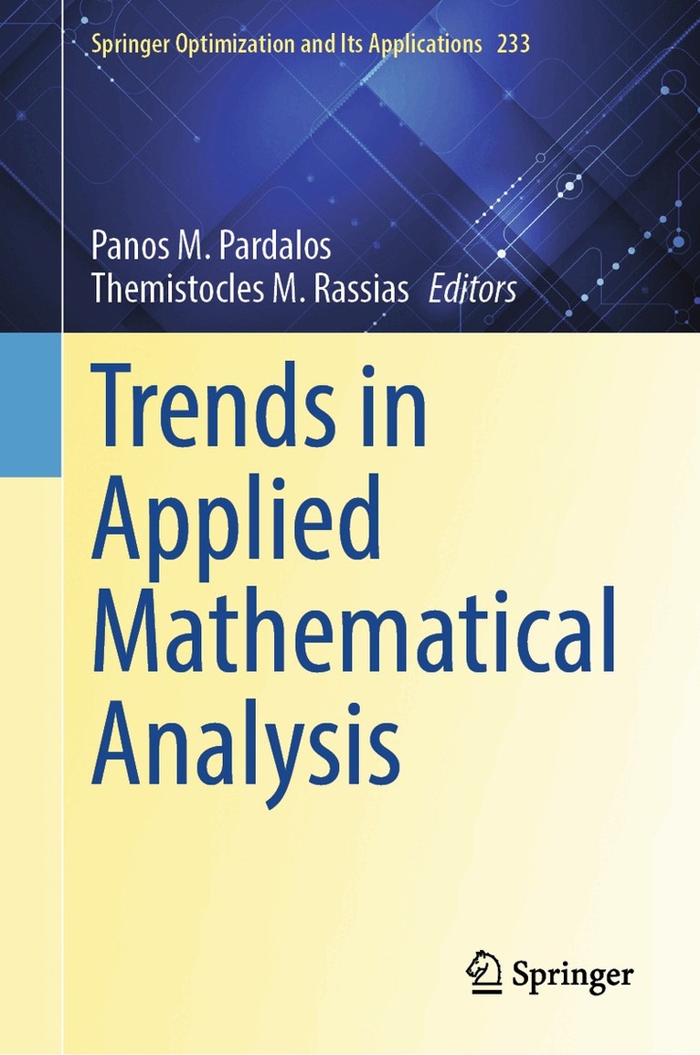 Trends in Applied Mathematical Analysis