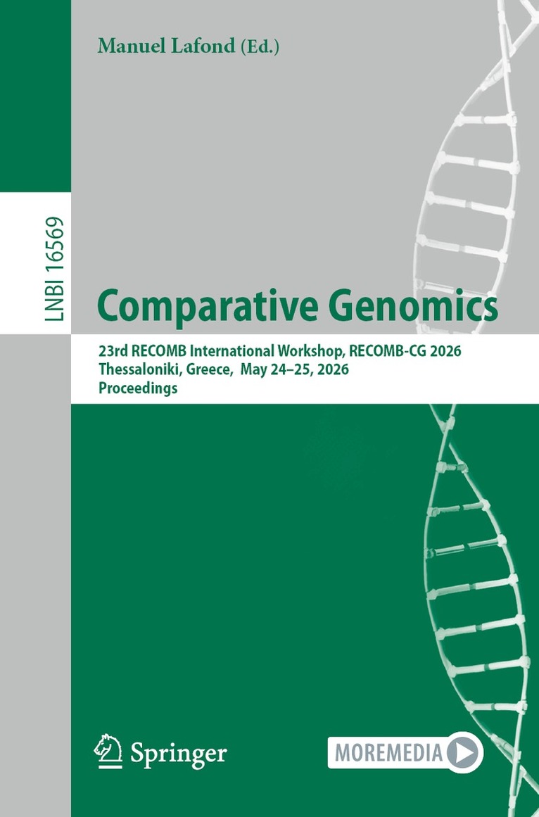 Manuel Lafond - Comparative Genomics, Häftad