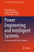 Vivek Shrivastava, Jagdish Chand Bansal, B. K. Panigrahi - Power Engineering and Intelligent Systems, Inbunden